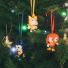 Sonic - Set de 3 ornements de sapin