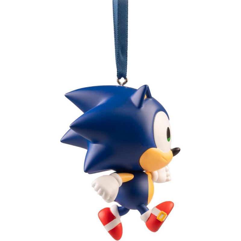 Sonic – Lot de 3 Décorations Noël PVC – Officiel