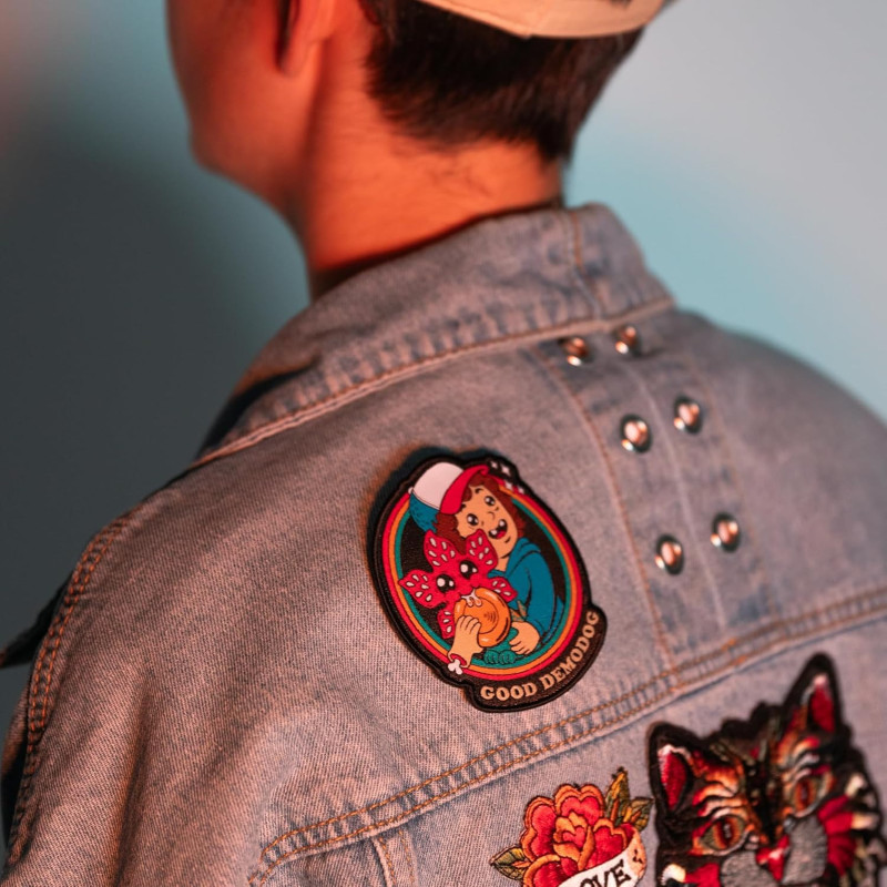 Set 3 Patches Stranger Things Personnages – Ecussons Thermocollants