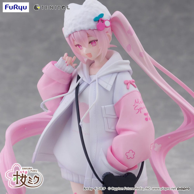 Hatsune Miku – Tenitol Sakura Cool Style 19 cm – FuRyu