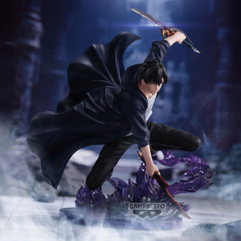 Figurine Sung Jin-Woo Espresto 13 cm – Solo Leveling – Banpresto