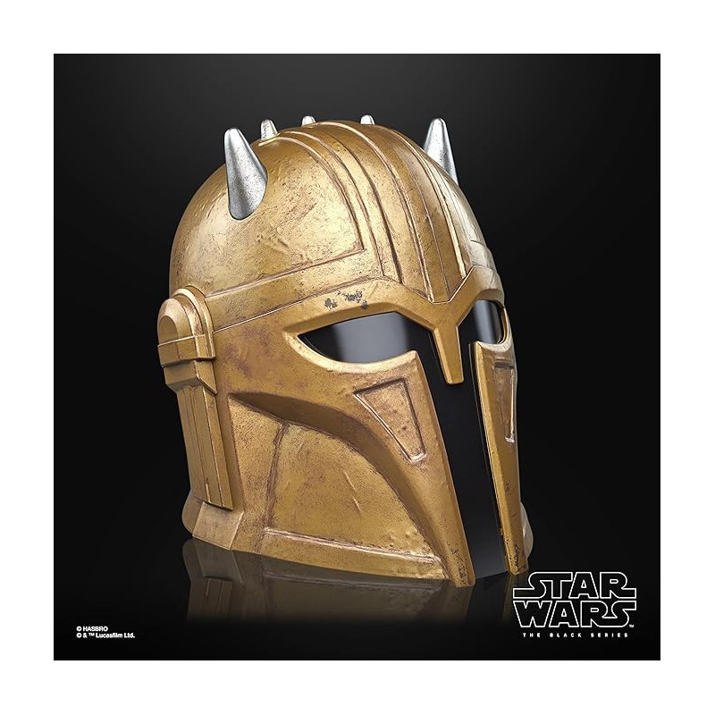 Hasbro – Casque électronique The Armorer – Star Wars Black Series