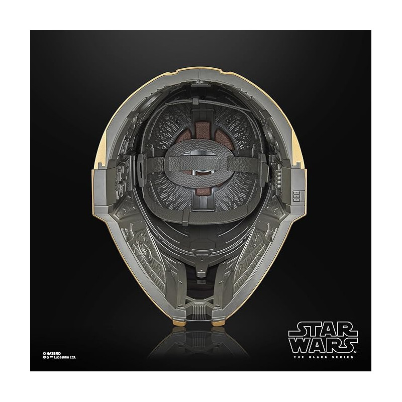 Hasbro – Casque électronique The Armorer – Star Wars Black Series