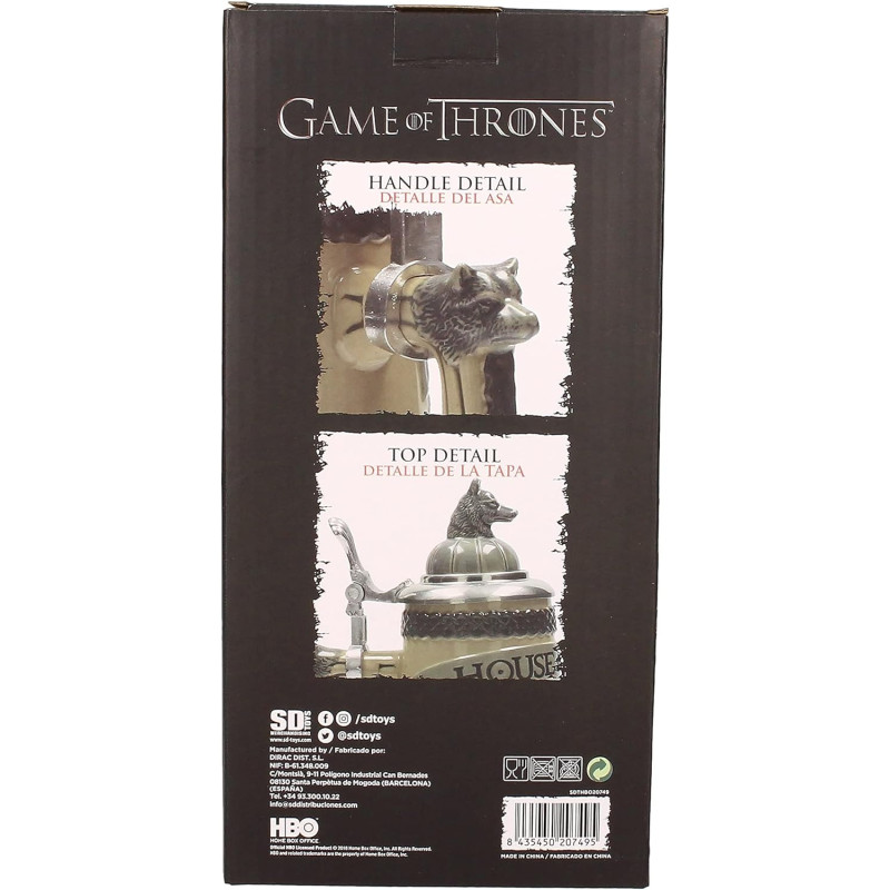 Game of Thrones – Chope céramique Bavarian Stark – SD Toys