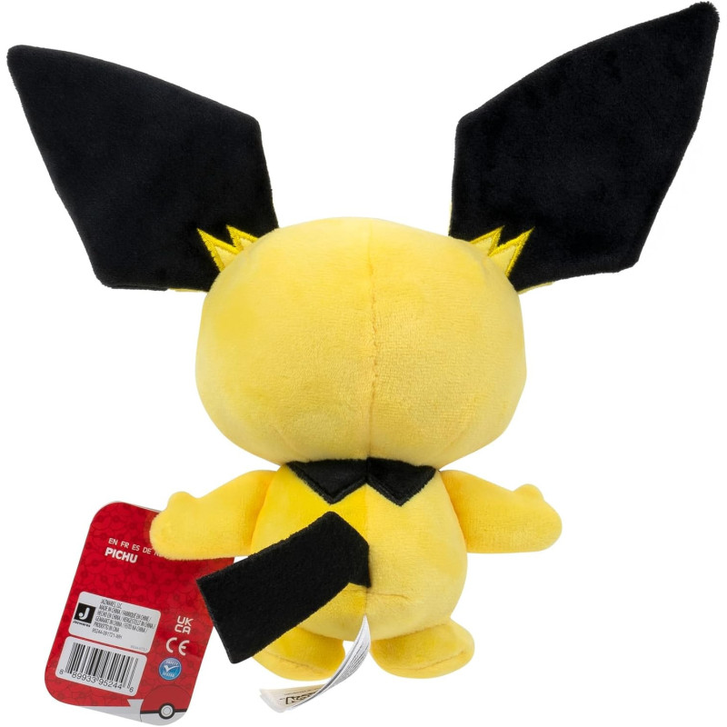 Pokémon – Peluche Pichu 20 cm – Jazwares
