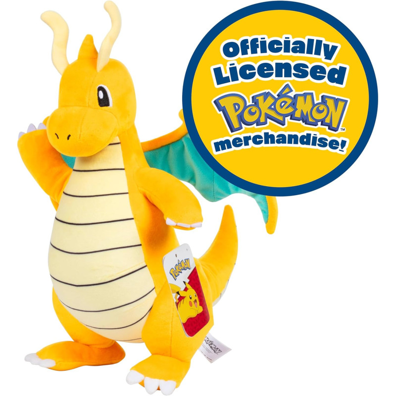 Pokémon – Peluche Dracolosse 30 cm – Jazwares