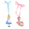 Disney : Alice au Pays des Merveilles - Set de 2 ornements sapin Alice & Cheshire Cat