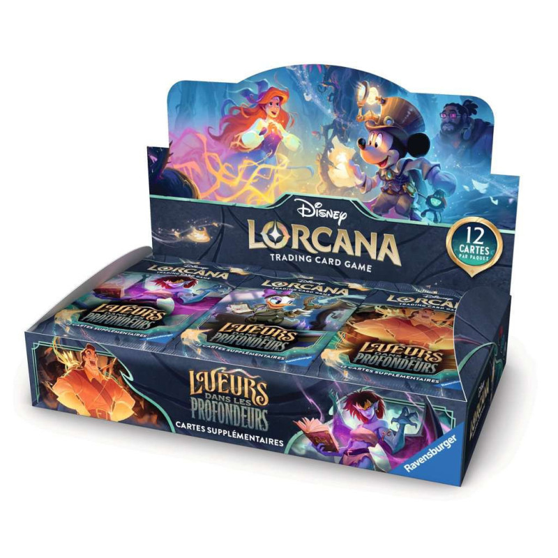 Disney : Lorcana - Chapitre 10 - Lueurs dans les Profondeurs - FR Trading Cards Booster