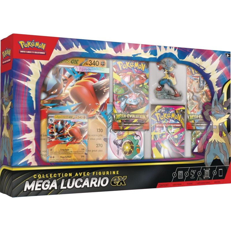 Pokémon – Coffret Premium Méga Lucario EX – JCC