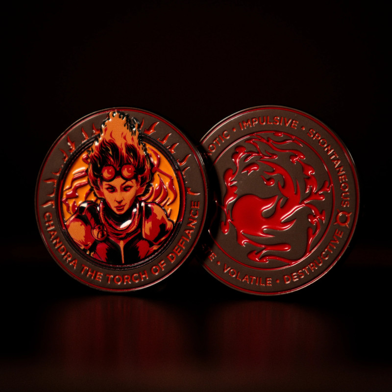 Magic: The Gathering - Pièce de collection Chandra 5000 exemplaires