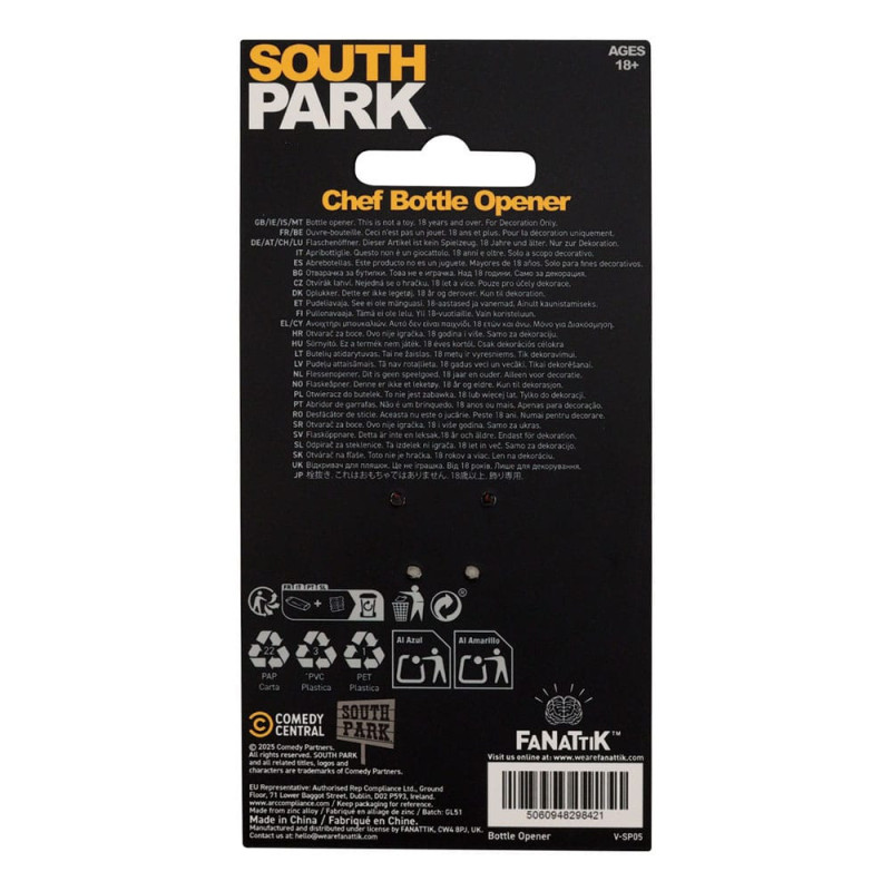 South Park – Décapsuleur Chef – Fanattik