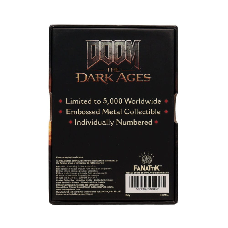 Doom: The Dark Ages – Réplique Clé Secrète – Fanattik