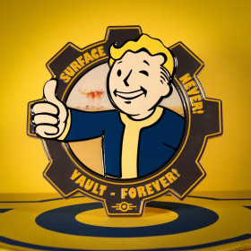 Fallout - Panneau résine Vault Boy