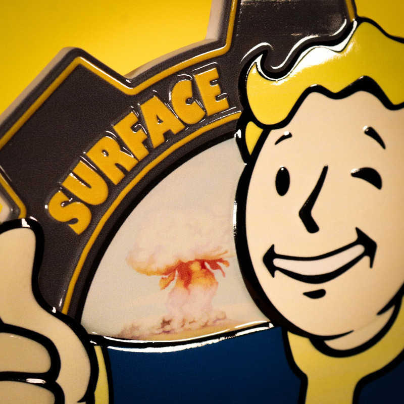 Fallout – Plaque en Résine Vault Boy – Fanattik