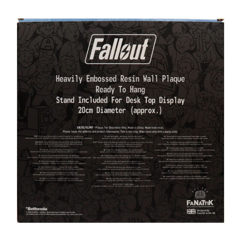 Fallout – Plaque en Résine Vault Boy – Fanattik