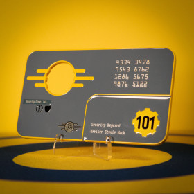 Fallout 3 - Réplique Vault 101 Security Keycard 5000 exemplaires