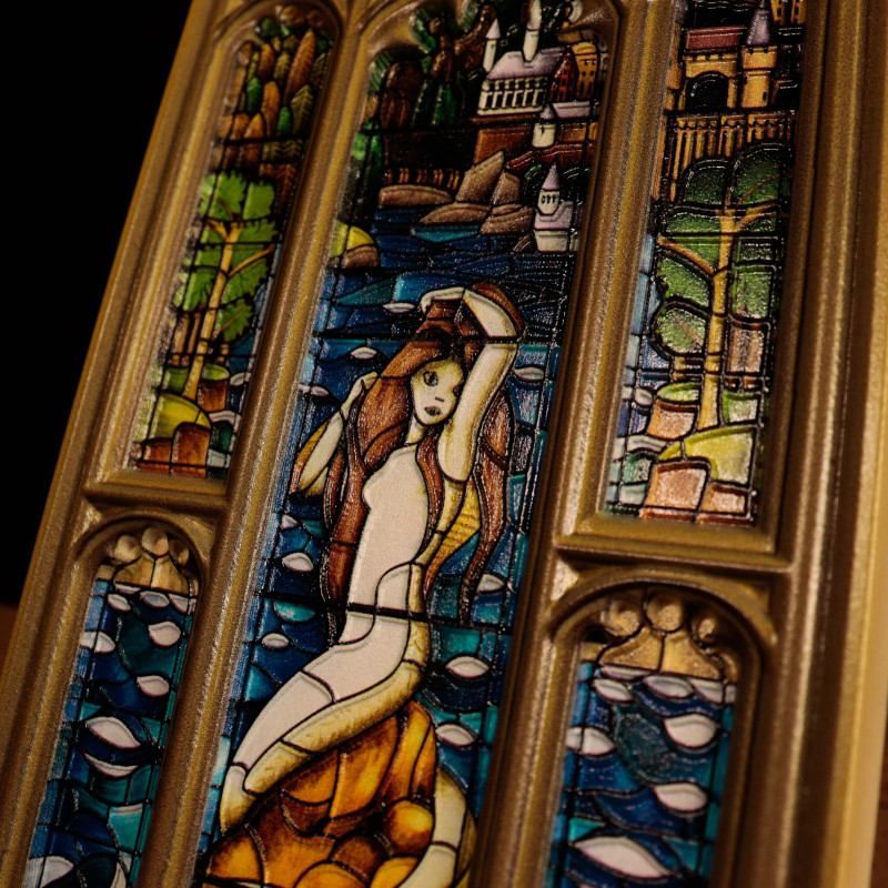Harry Potter – Plaque en Résine Vitrail Sirène – Fanattik