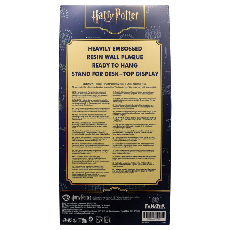 Harry Potter – Plaque en Résine Vitrail Sirène – Fanattik