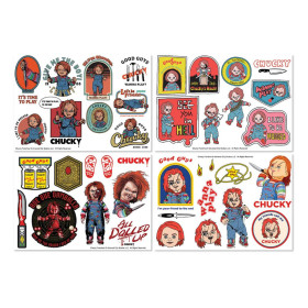 Chucky - Set de 35 autocollants tech decals
