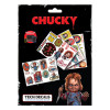 Chucky – Set de 35 autocollants Tech Decals – Fanattik