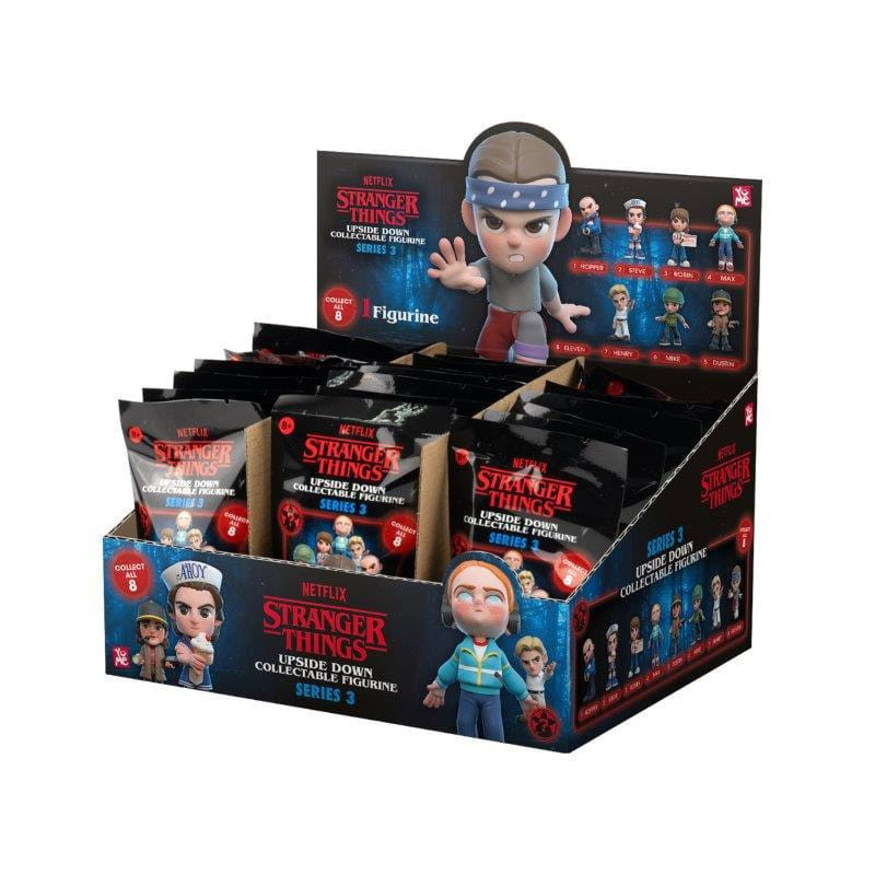 Stranger Things - Figurine Capsule Upside Down série 3 - 1 EXEMPLAIRE ALEATOIRE