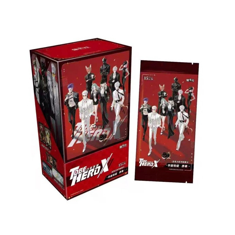 To Be Hero X - Booster 1 Trading Card en acylique Magnificent First Bloom (Chinese Version)