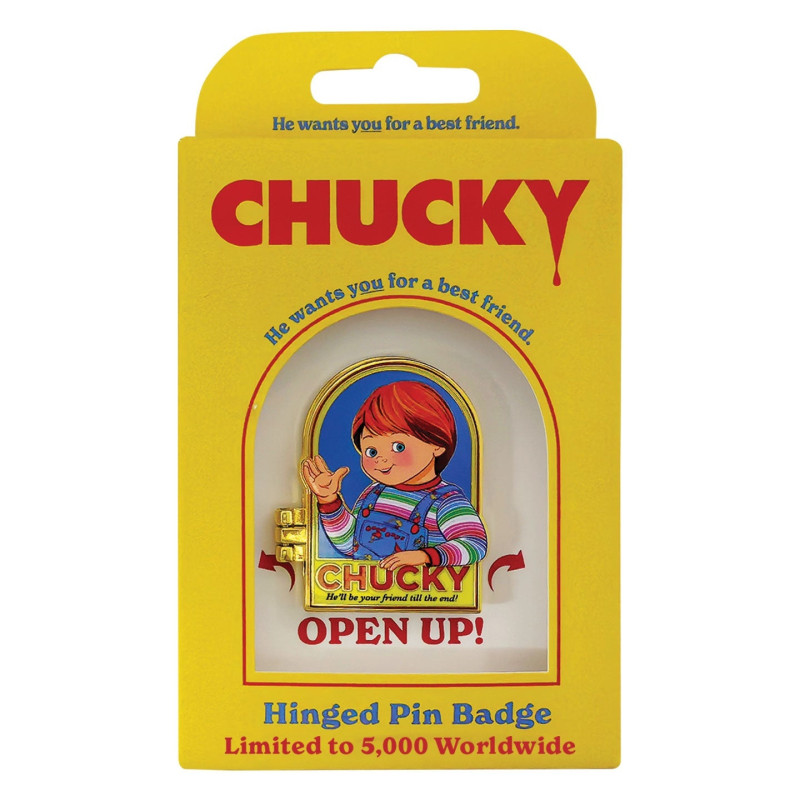Chucky – Limited Edition Hinged Pin Badge – Fanattik