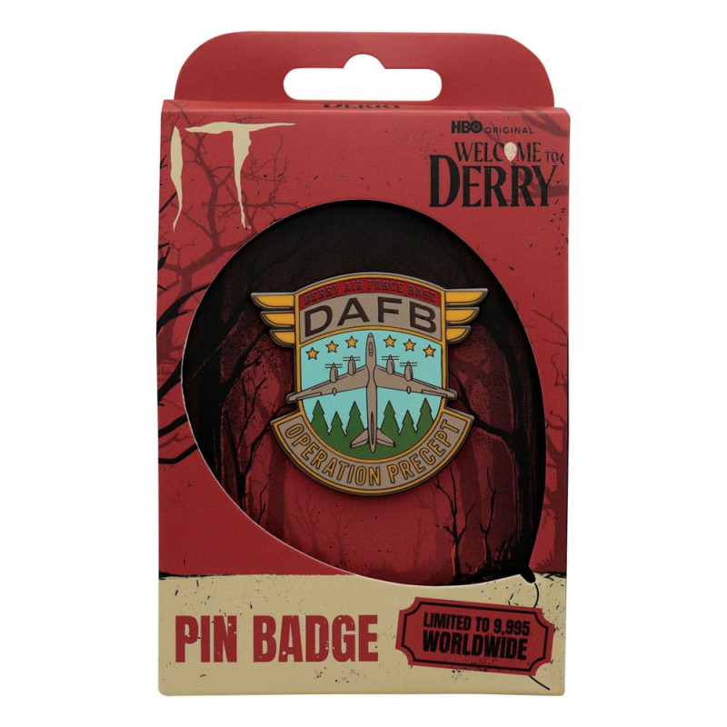 IT: Welcome to Derry – Pin Badge Derry Air Force Base – Fanattik