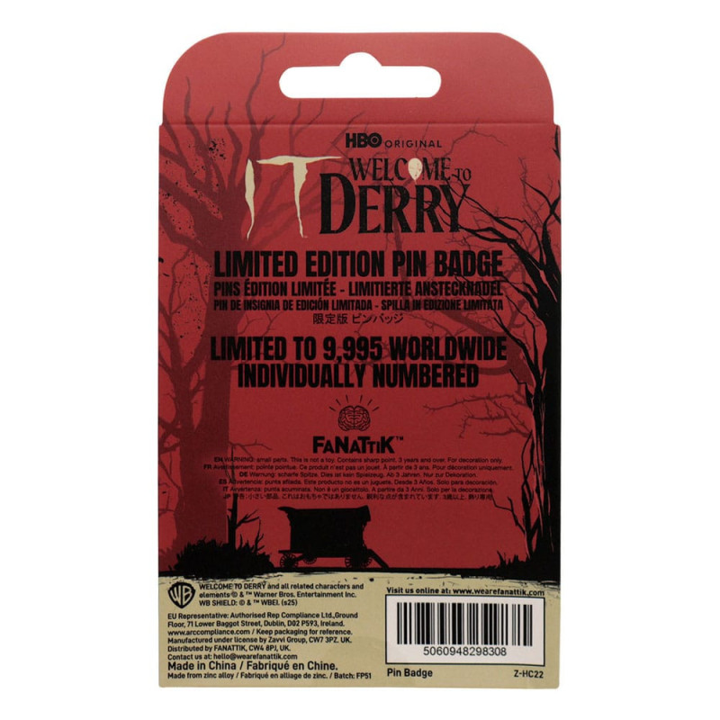 IT: Welcome to Derry – Pin Badge Derry Air Force Base – Fanattik