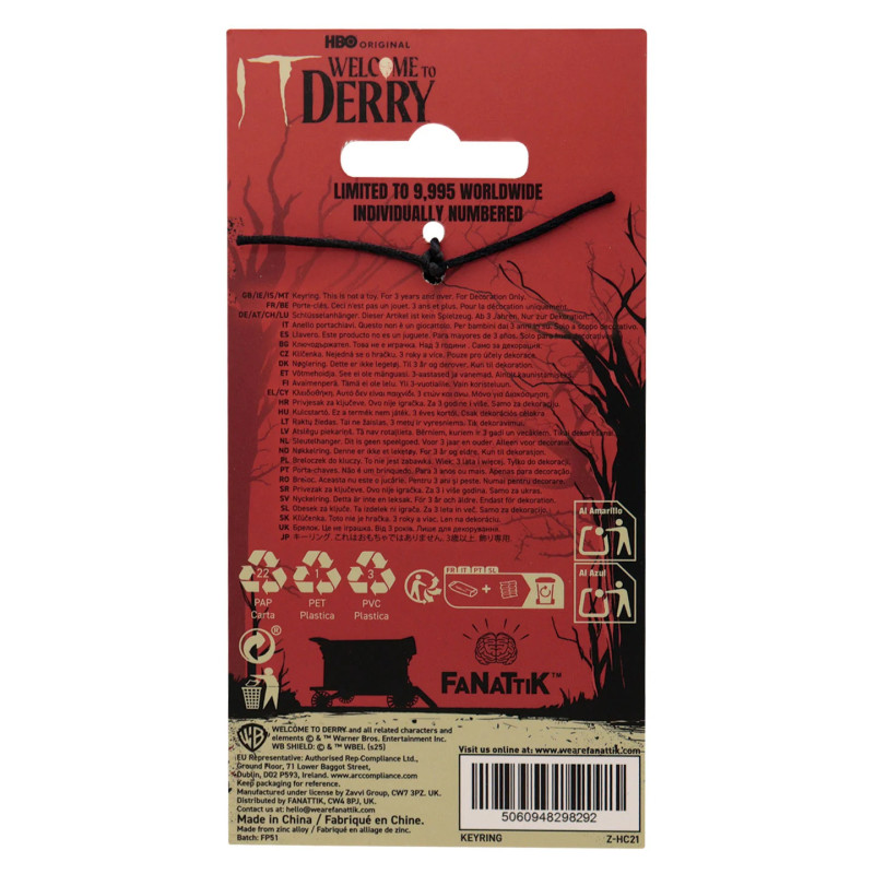 IT: Welcome to Derry – The Losers Keyring – Fanattik