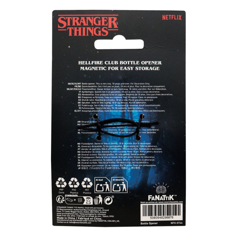 Stranger Things – Décapsuleur Hellfire Club – Fanattik