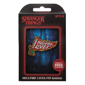 Stranger Things - Pins Hellfire Lives 9995 exemplaires