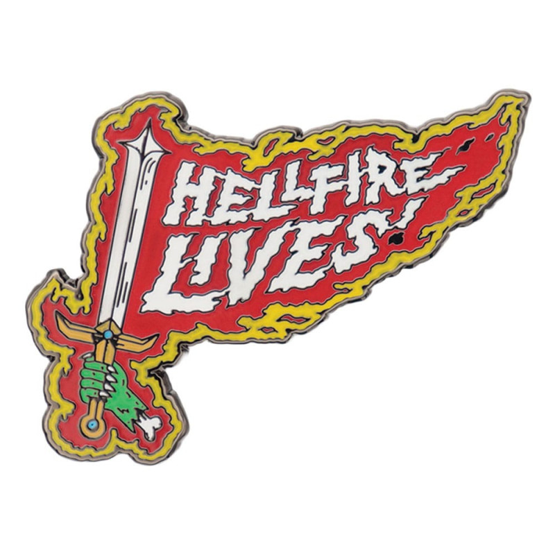 Stranger Things – Hellfire Lives Pin Badge – Fanattik