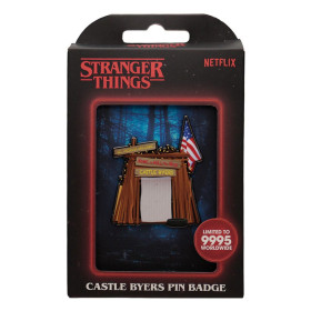 Stranger Things - Pins Castle Byers 9995 exemplaires