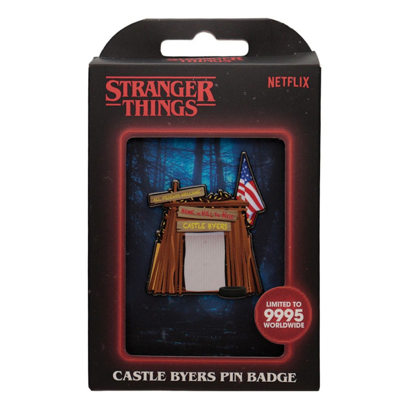 Stranger Things - Pins Castle Byers 9995 exemplaires