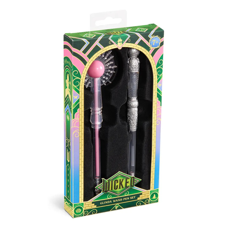 Wicked – Set de Stylos Baguette de Glinda – Noble Collection