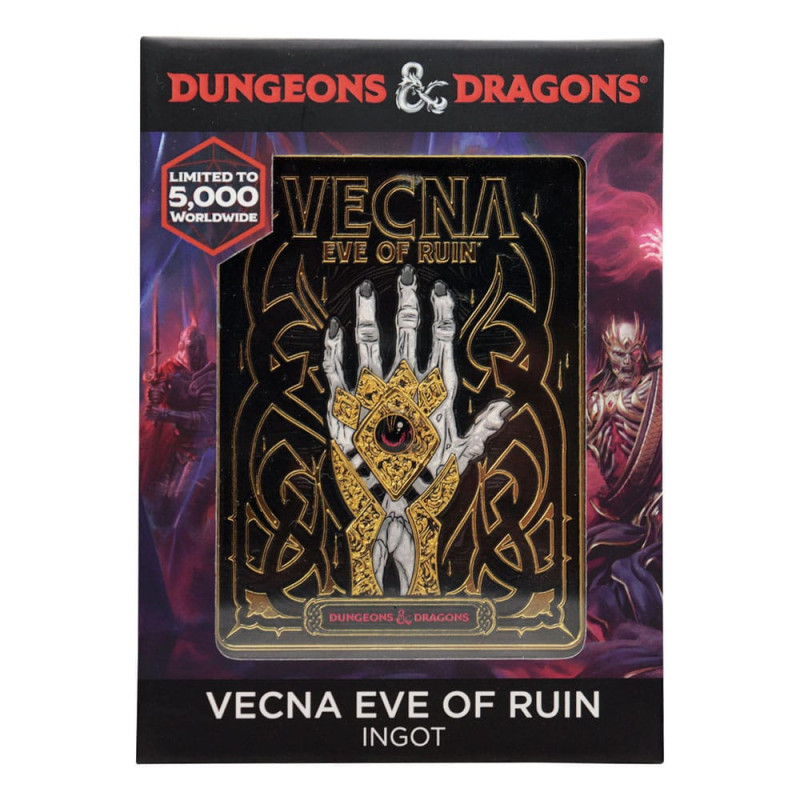 Dungeons & Dragons – Vecna Eve of Ruin Médaillon Lingot Collector