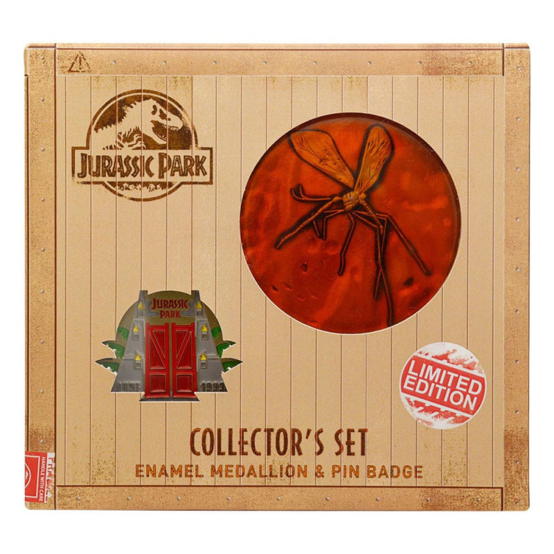 Jurassic Park Médaille et Pin’s Édition Limitée – Fanattik