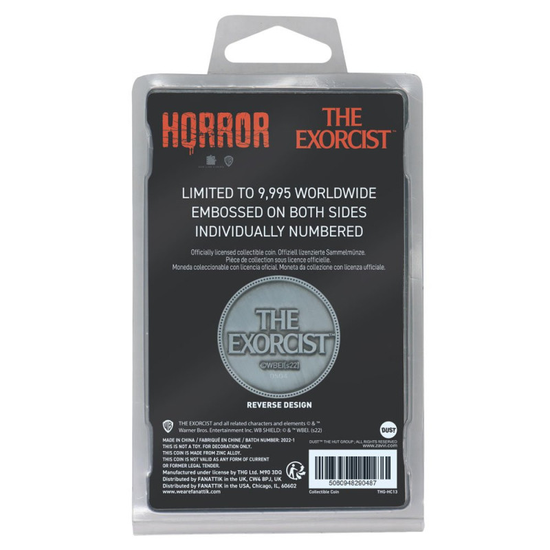 Pièce The Exorcist Édition Limitée 38mm – Fanattik