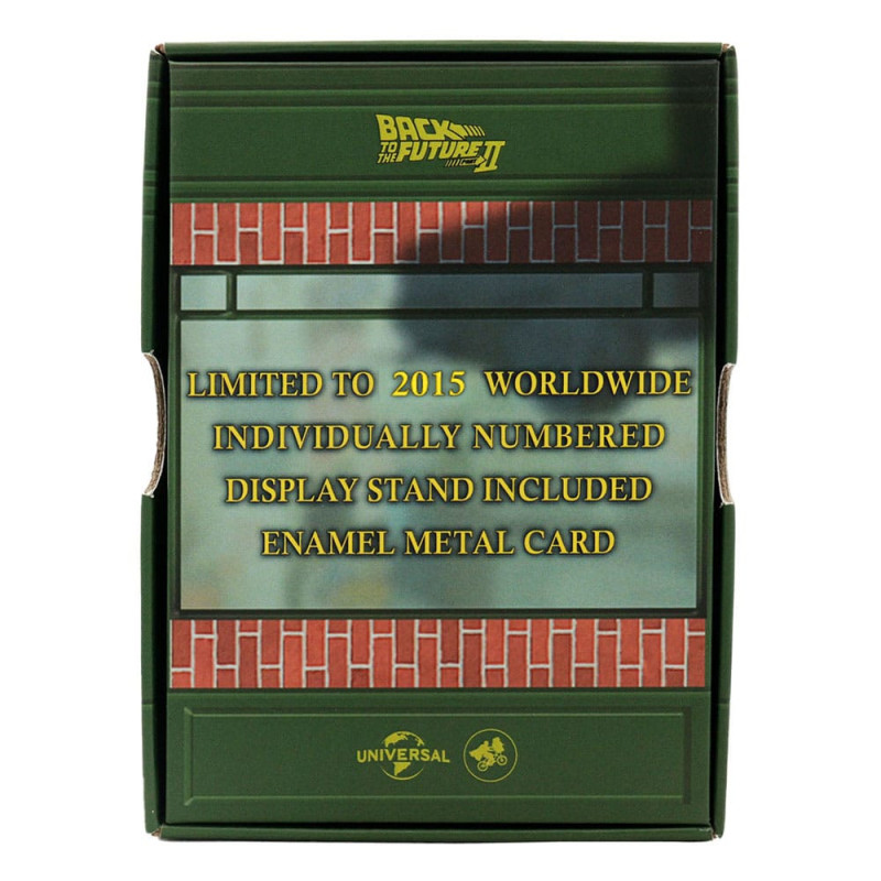 Retour vers le Futur Lingot Grey Sports Almanac 2005 ex Fanattik