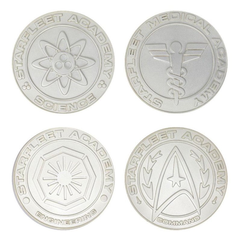 Star Trek – Médaillons Starfleet Academy Édition Limitée – Fanattik