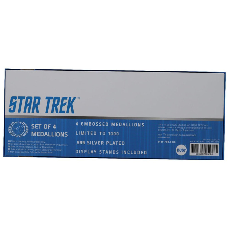 Star Trek – Médaillons Starfleet Academy Édition Limitée – Fanattik