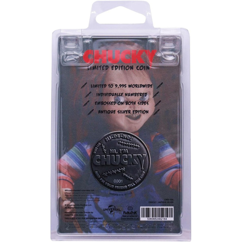 Pièce Chucky Édition Limitée 38mm – Fanattik