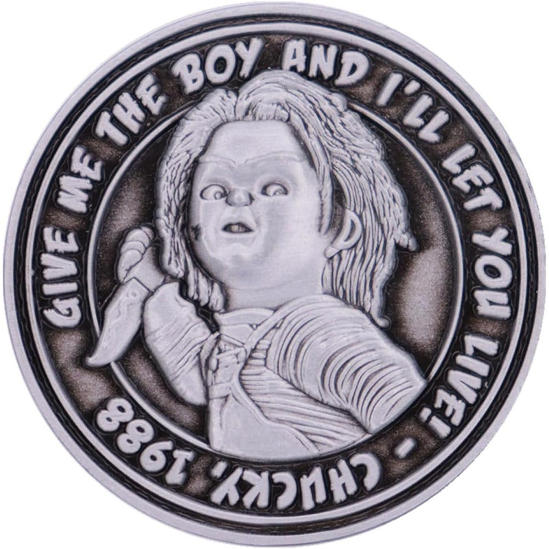 Pièce Chucky Édition Limitée 38mm – Fanattik