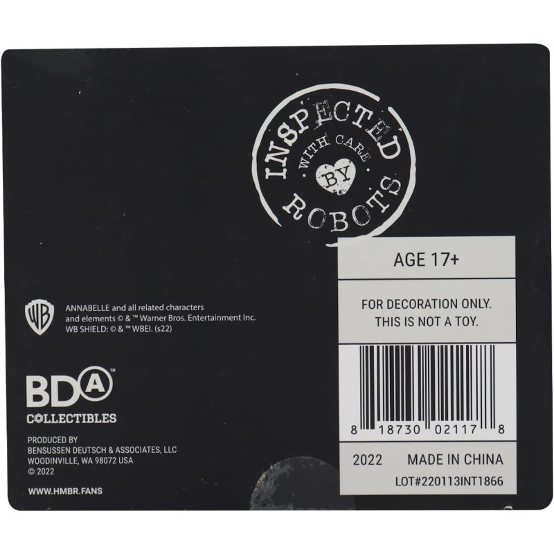 The Conjuring Universe - Figurine Knit Series : Annabelle 13 cm