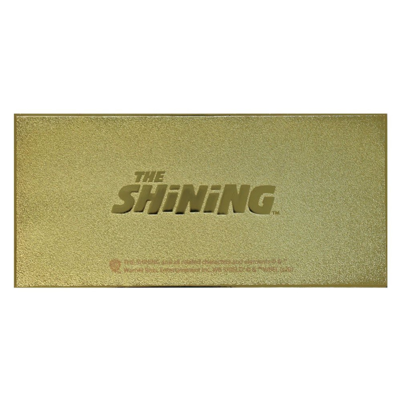The Shining – Ticket Bal Hôtel Overlook Plaqué Or 24k – Fanattik