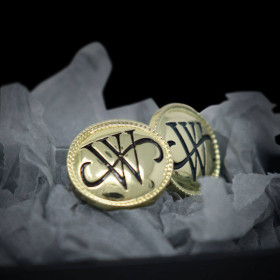 DC Comics - Batman 2002 - Réplique Boutons de Manchettes Wayne 2022 exemplaires