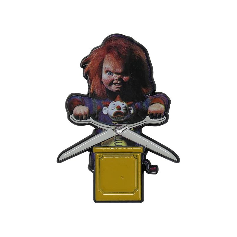 Child's Play – Badge Pin Chucky Édition Limitée – Fanattik