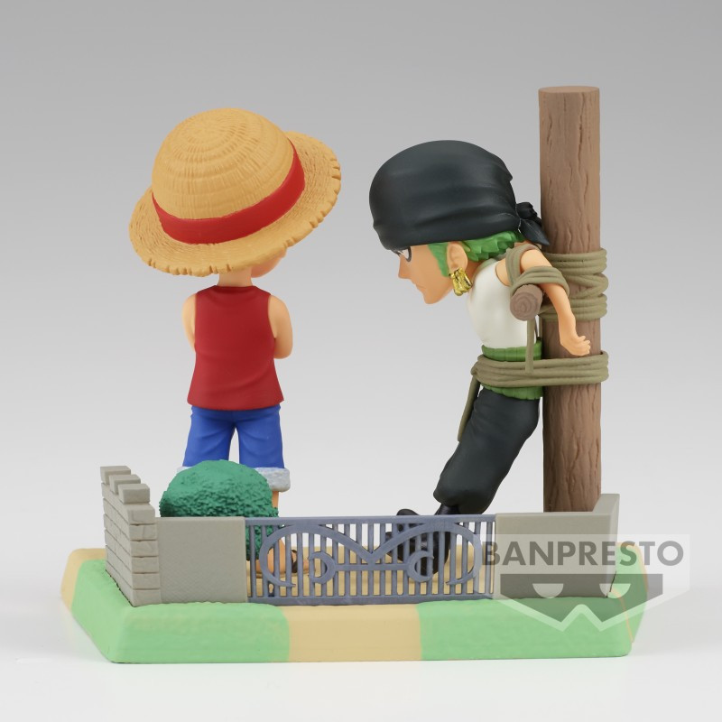 One Piece – Figurine Monkey D. Luffy & Zoro WCF Log Stories