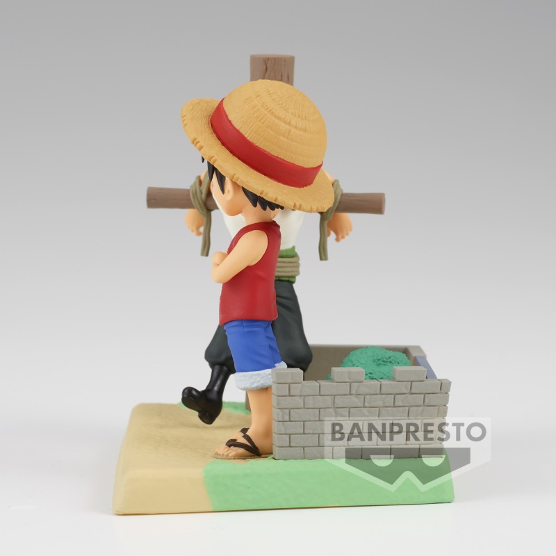 One Piece – Figurine Monkey D. Luffy & Zoro WCF Log Stories